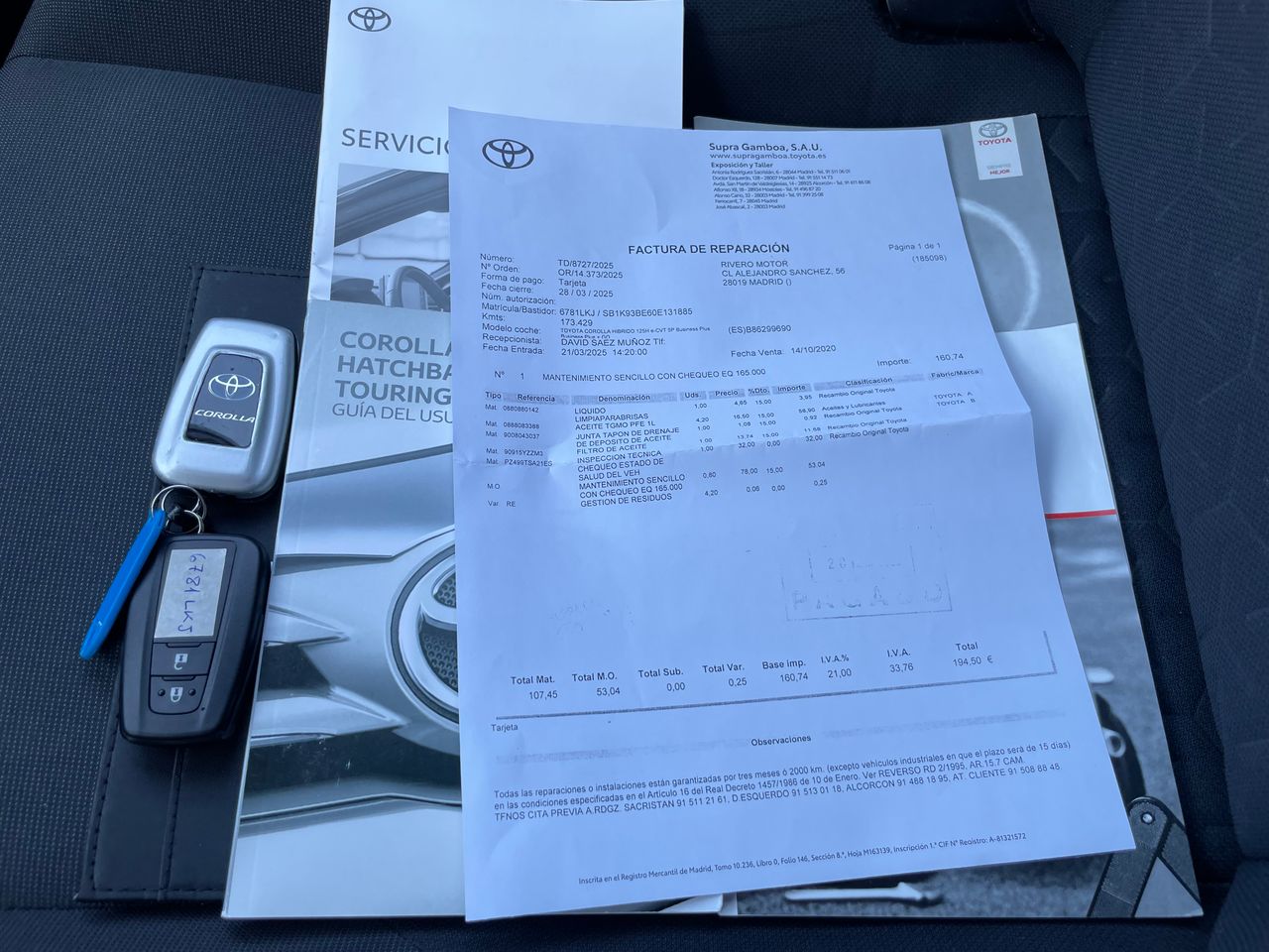 Foto Toyota Corolla 32